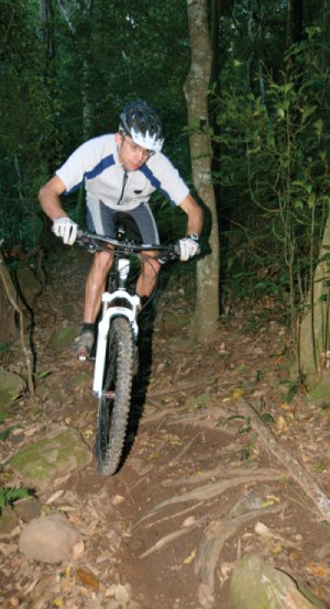 How to Ride Slippery Tree Roots